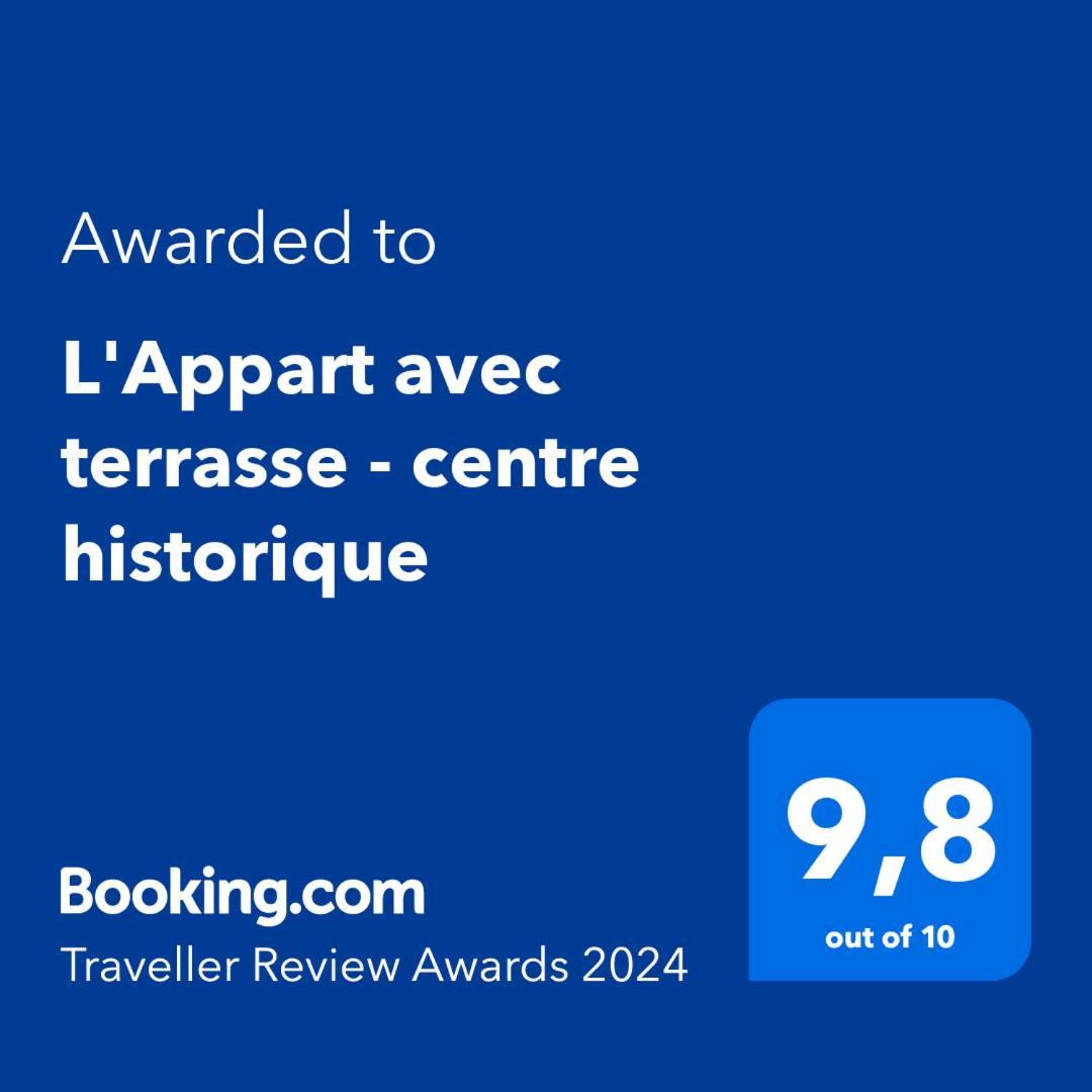 L'Appart Avec Terrasse - Centre Historique Barr Zewnętrze zdjęcie